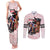 Kentucky Horse Racing Couples Matching Tank Maxi Dress and Long Sleeve Button Shirt Black Derby Lady Pink Roses