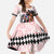 Kentucky Horse Racing Family Matching Off Shoulder Maxi Dress and Hawaiian Shirt Black Derby Lady Pink Roses