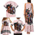 Kentucky Horse Racing Family Matching Tank Maxi Dress and Hawaiian Shirt Black Derby Lady Pink Roses
