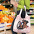 Kentucky Horse Racing Grocery Bag Black Derby Lady Pink Roses