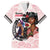Kentucky Horse Racing Hawaiian Shirt Black Derby Lady Pink Roses