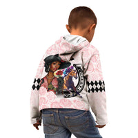 Kentucky Horse Racing Kid Hoodie Black Derby Lady Pink Roses