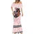 Kentucky Horse Racing Mermaid Dress Black Derby Lady Pink Roses
