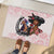 Kentucky Horse Racing Rubber Doormat Black Derby Lady Pink Roses