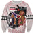 Kentucky Horse Racing Sweatshirt Black Derby Lady Pink Roses