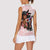 Kentucky Horse Racing Women Sleeveless Polo Shirt Black Derby Lady Pink Roses