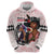 Kentucky Horse Racing Zip Hoodie Black Derby Lady Pink Roses