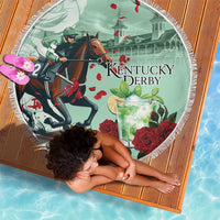 Kentucky Horse Racing Beach Blanket Churchill Downs Derby Mint Julep Cocktail