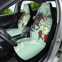 Kentucky Horse Racing Car Seat Cover Churchill Downs Derby Mint Julep Cocktail
