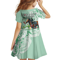 Kentucky Horse Racing Family Matching Mermaid Dress and Hawaiian Shirt Churchill Downs Derby Mint Julep Cocktail