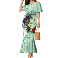 Kentucky Horse Racing Family Matching Mermaid Dress and Hawaiian Shirt Churchill Downs Derby Mint Julep Cocktail