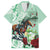 Kentucky Horse Racing Family Matching Off Shoulder Short Dress and Hawaiian Shirt Churchill Downs Derby Mint Julep Cocktail