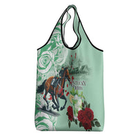 Kentucky Horse Racing Grocery Bag Churchill Downs Derby Mint Julep Cocktail