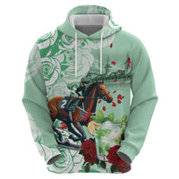 Kentucky Horse Racing Hoodie Churchill Downs Derby Mint Julep Cocktail