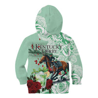 Kentucky Horse Racing Kid Hoodie Churchill Downs Derby Mint Julep Cocktail