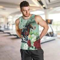 Kentucky Horse Racing Men Tank Top Churchill Downs Derby Mint Julep Cocktail