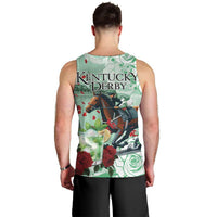 Kentucky Horse Racing Men Tank Top Churchill Downs Derby Mint Julep Cocktail