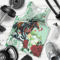Kentucky Horse Racing Men Tank Top Churchill Downs Derby Mint Julep Cocktail