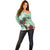 Kentucky Horse Racing Off Shoulder Sweater Churchill Downs Derby Mint Julep Cocktail