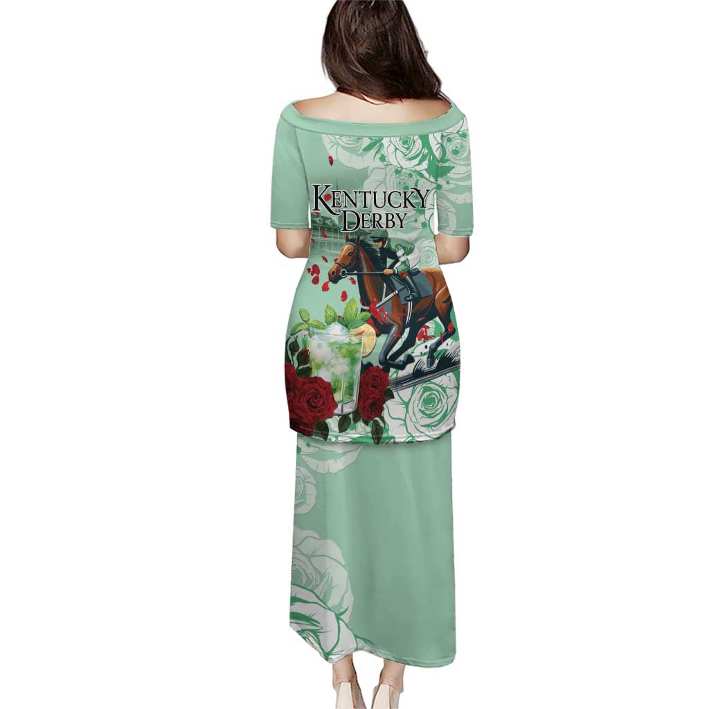 Kentucky Horse Racing Puletasi Churchill Downs Derby Mint Julep Cocktail