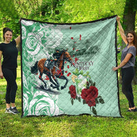 Kentucky Horse Racing Quilt Churchill Downs Derby Mint Julep Cocktail