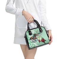 Kentucky Horse Racing Shoulder Handbag Churchill Downs Derby Mint Julep Cocktail