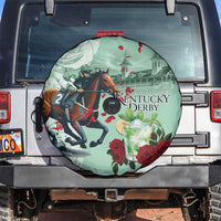 Kentucky Horse Racing Spare Tire Cover Churchill Downs Derby Mint Julep Cocktail