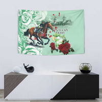 Kentucky Horse Racing Tapestry Churchill Downs Derby Mint Julep Cocktail