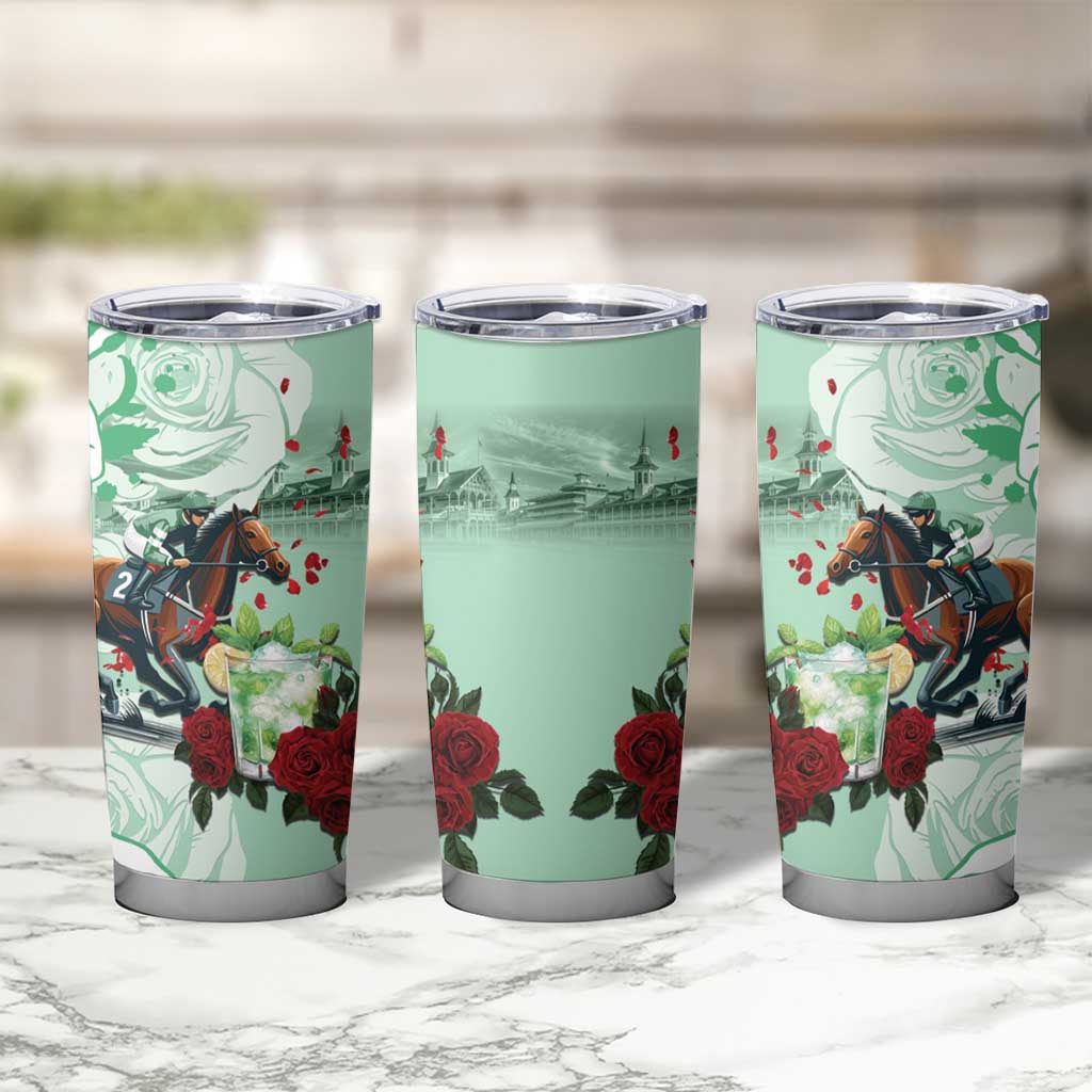 Kentucky Horse Racing Tumbler Cup Churchill Downs Derby Mint Julep Cocktail