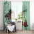 Kentucky Horse Racing Window Curtain Churchill Downs Derby Mint Julep Cocktail