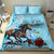 Kentucky Horse Racing Bedding Set Churchill Downs Derby Blueberry Mint Julep Cocktail