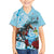 Kentucky Horse Racing Family Matching Puletasi and Hawaiian Shirt Churchill Downs Derby Blueberry Mint Julep Cocktail