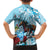 Kentucky Horse Racing Family Matching Short Sleeve Bodycon Dress and Hawaiian Shirt Churchill Downs Derby Blueberry Mint Julep Cocktail