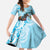 Kentucky Horse Racing Family Matching Short Sleeve Bodycon Dress and Hawaiian Shirt Churchill Downs Derby Blueberry Mint Julep Cocktail