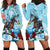 Kentucky Horse Racing Hoodie Dress Churchill Downs Derby Blueberry Mint Julep Cocktail