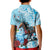 Kentucky Horse Racing Kid Polo Shirt Churchill Downs Derby Blueberry Mint Julep Cocktail