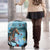 Kentucky Horse Racing Luggage Cover Churchill Downs Derby Blueberry Mint Julep Cocktail