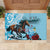 Kentucky Horse Racing Rubber Doormat Churchill Downs Derby Blueberry Mint Julep Cocktail