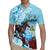 Kentucky Horse Racing Rugby Jersey Churchill Downs Derby Blueberry Mint Julep Cocktail