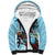 Kentucky Horse Racing Sherpa Hoodie Churchill Downs Derby Blueberry Mint Julep Cocktail