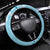 Kentucky Horse Racing Steering Wheel Cover Churchill Downs Derby Blueberry Mint Julep Cocktail