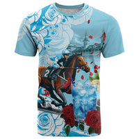 Kentucky Horse Racing T Shirt Churchill Downs Derby Blueberry Mint Julep Cocktail