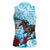 Kentucky Horse Racing Women Sleeveless Polo Shirt Churchill Downs Derby Blueberry Mint Julep Cocktail