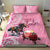 Kentucky Horse Racing Bedding Set Churchill Downs Derby Strawberry Mint Julep Cocktail