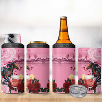 Kentucky Horse Racing 4 in 1 Can Cooler Tumbler Churchill Downs Derby Strawberry Mint Julep Cocktail