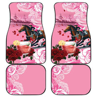 Kentucky Horse Racing Car Mats Churchill Downs Derby Strawberry Mint Julep Cocktail