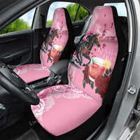 Kentucky Horse Racing Car Seat Cover Churchill Downs Derby Strawberry Mint Julep Cocktail