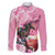 Kentucky Horse Racing Family Matching Long Sleeve Bodycon Dress and Hawaiian Shirt Churchill Downs Derby Strawberry Mint Julep Cocktail