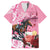 Kentucky Horse Racing Family Matching Off The Shoulder Long Sleeve Dress and Hawaiian Shirt Churchill Downs Derby Strawberry Mint Julep Cocktail