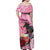 Kentucky Horse Racing Family Matching Off Shoulder Maxi Dress and Hawaiian Shirt Churchill Downs Derby Strawberry Mint Julep Cocktail